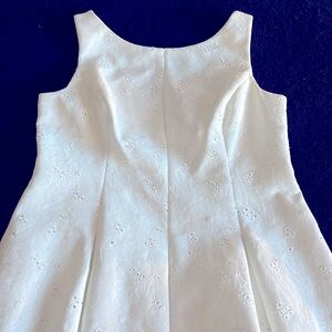 Eliza J Eyelet A-Line Dress